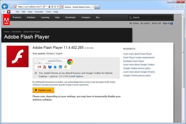 Flash Player for Chrome